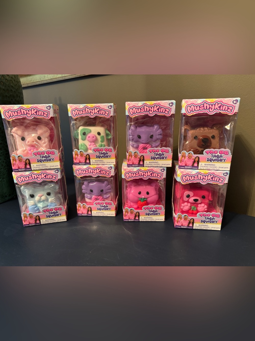Mushykinz Bundle of 8 Taba Squishy Toys